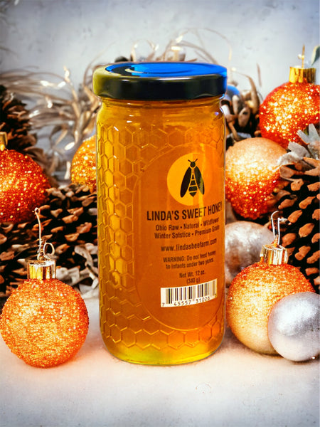 Linda's Sweet Wildflower Honey 12 oz. - Linda's Bee Farm Shop