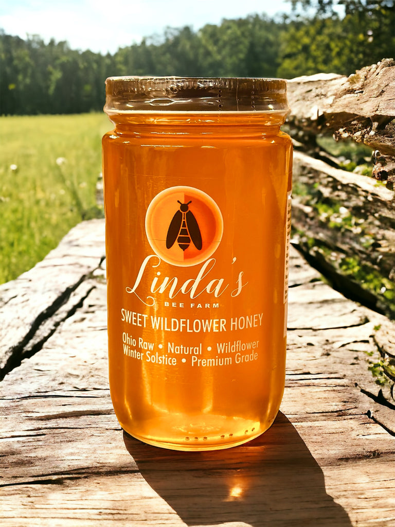 Linda’s Sweet Honey Wildflower 16 oz. - Linda's Bee Farm Shop