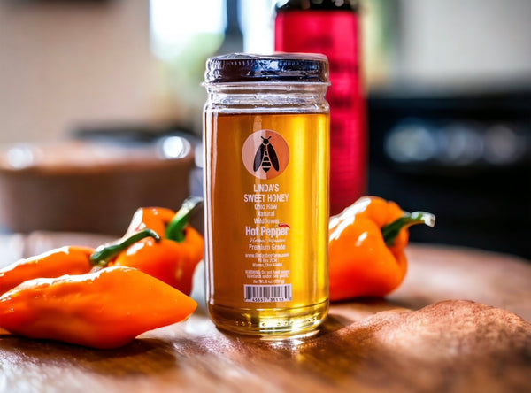 Hot Pepper Honey - Linda's Bee Farm Shop