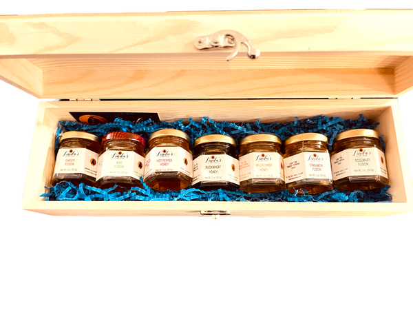 Deluxe Sampler Honey Gift Set - Linda's Bee Farm Shop