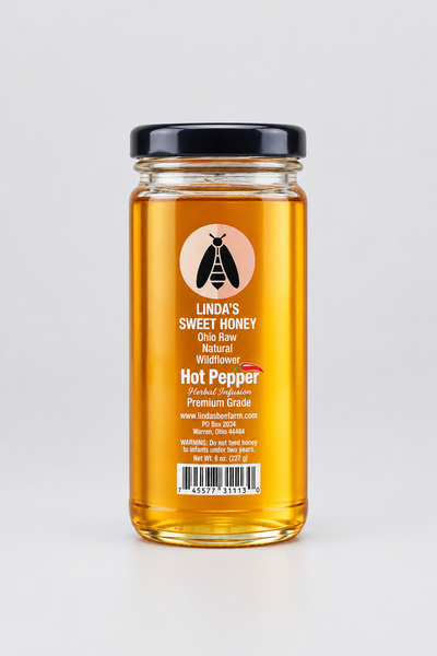 Hot Pepper Honey - Linda's Bee Farm Shop